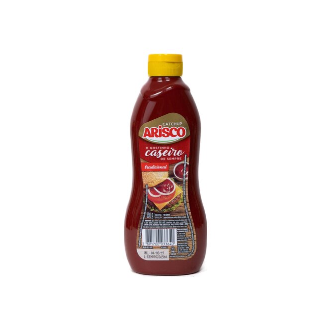 KETCHUP ARISCO PCH 390 GR S/PI