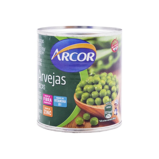 Arvejas secas Arcor 300 gramos