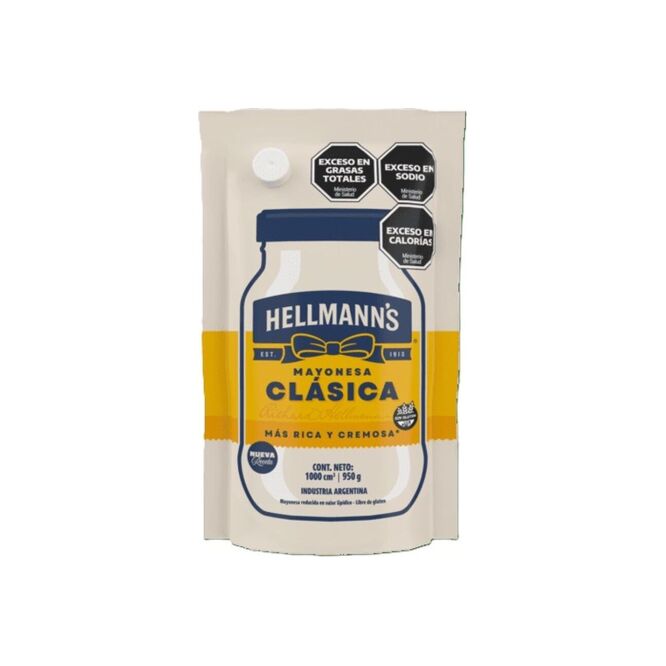 Mayonesa clásica Hellmann's 950 gramos
