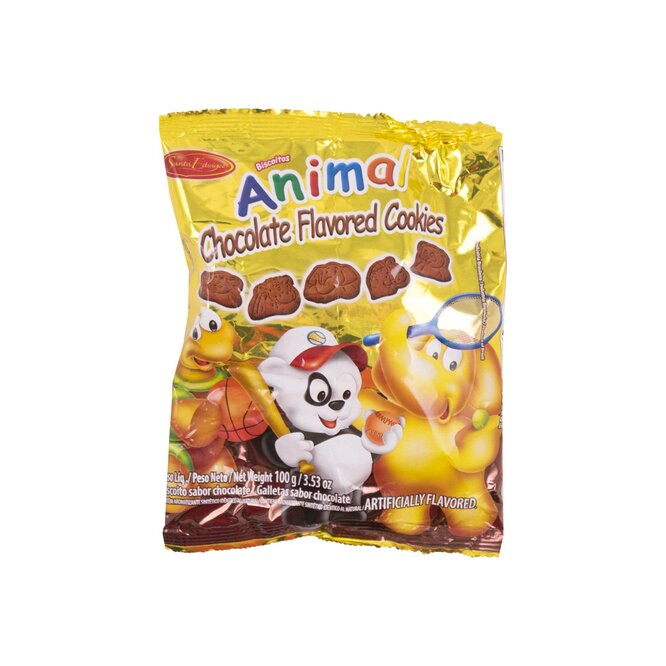 GALLETITAS ANIMAL CHOCO STA EDWIGES100GR