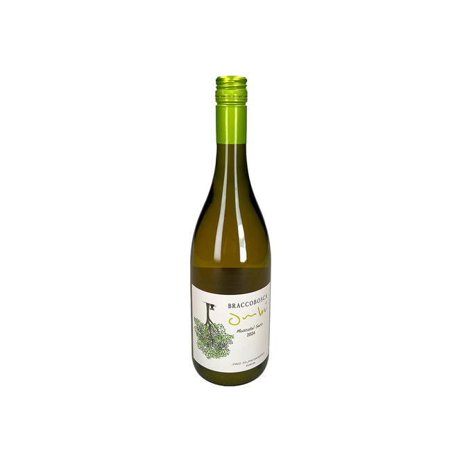 Vino ombú moscatel botella Braccobosca 750 ml