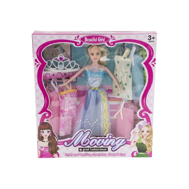 JUGUETE MUÑECA C/ ACCESORIOS CJA MK REF