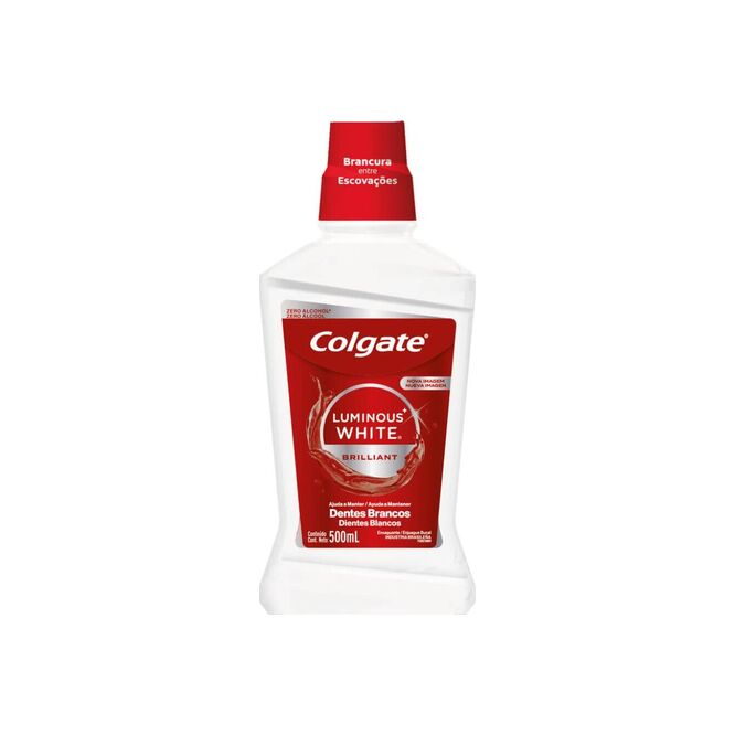 Enjuague bucal luminous White Colgate 500 ml