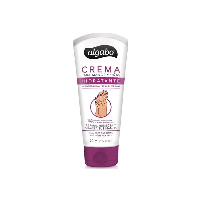 Crema hidratante manos manos y uñas Algabo 90 ml