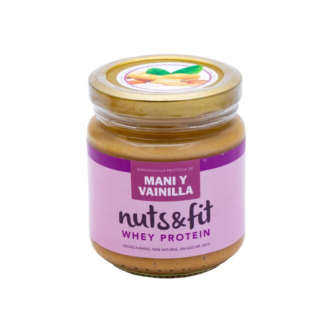 Mantequilla de maní Nuts Fit 230 gramos