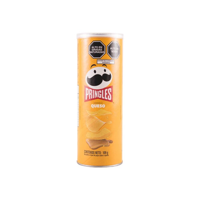 Papas Fritas Sabor a Queso Pringles 109 gramos