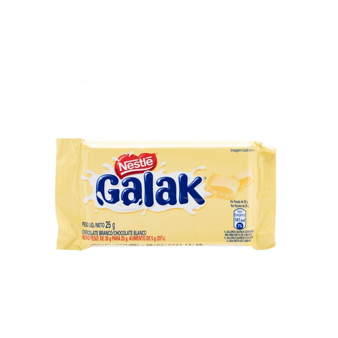 CHOCOLATE BLANCO 20GR GALAK NESTLE