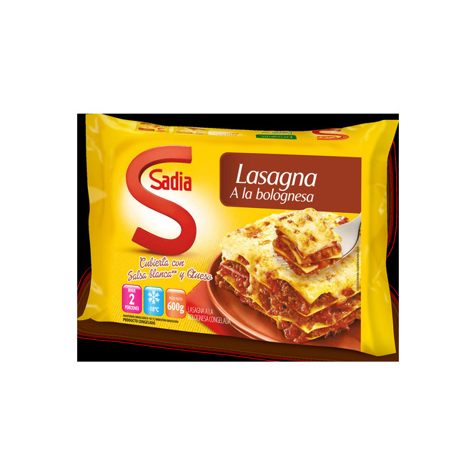 Lasaña a la boloñesa Sadia 1,4 kilos