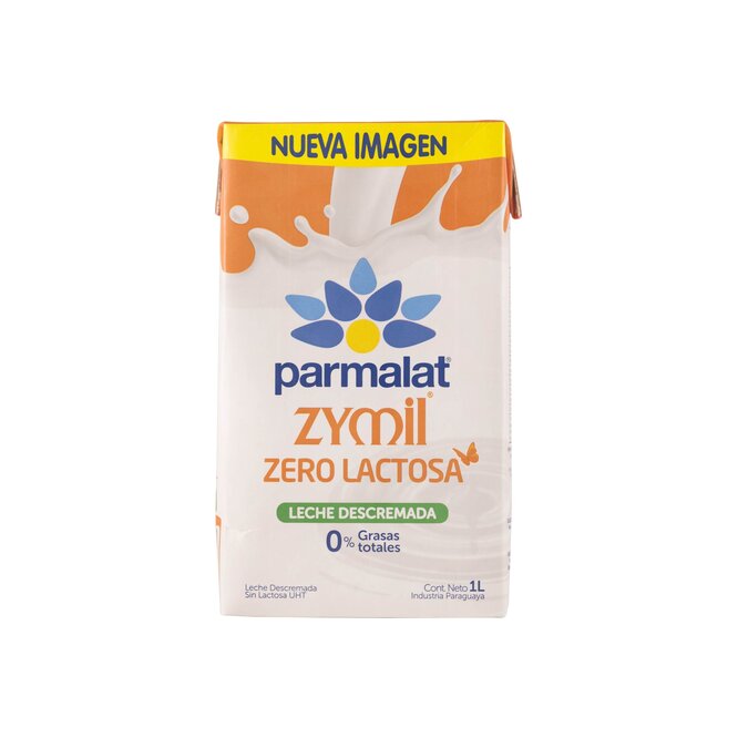 Leche descremado sin lactosa zymil Parmalat 1 litro
