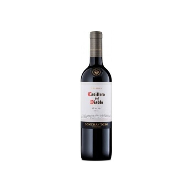 Vino tinto Malbec Reserva Casillero del Diablo 750 ml