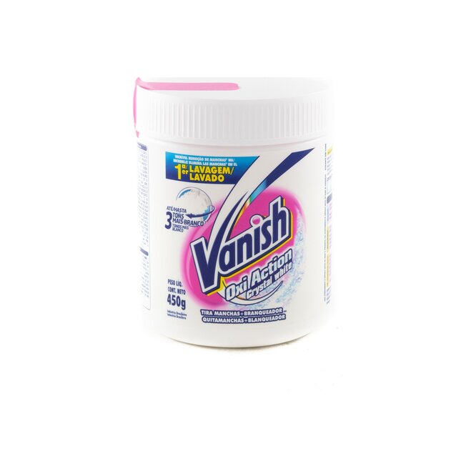Quitamanchas Crystal White Vanish 450 gramos