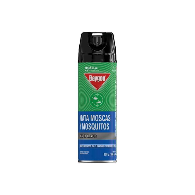 Insecticida mata mosca y mosquito en aerosol Baygon 300 ml