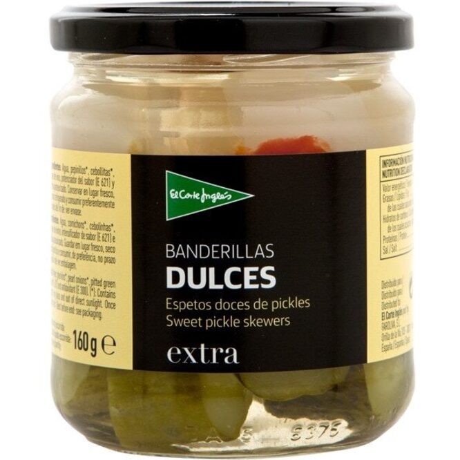 BANDERILLAS DULCES FRASCO 160G ECI