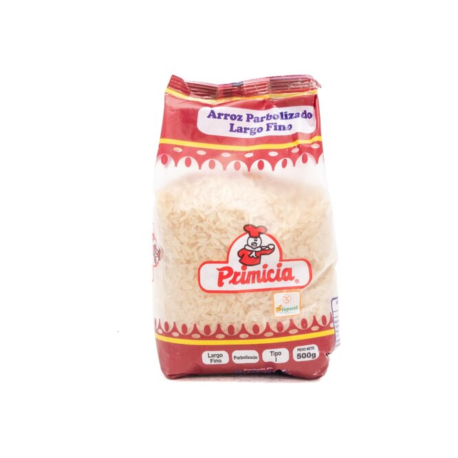 Arroz parbolizado paquete Primicia 500 gramos
