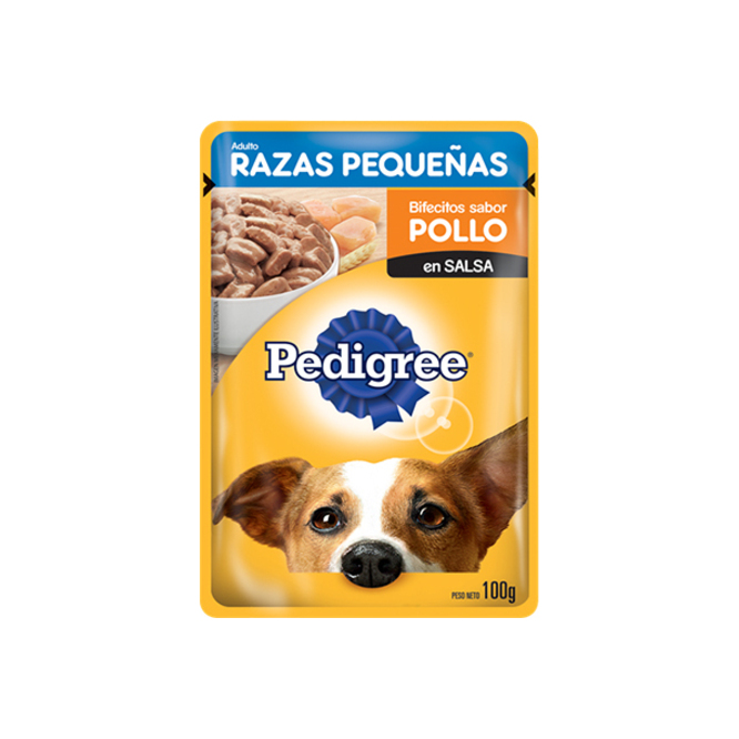 Alimento para perro adulto sabor pollo en sachet Pedigree 85 gramos