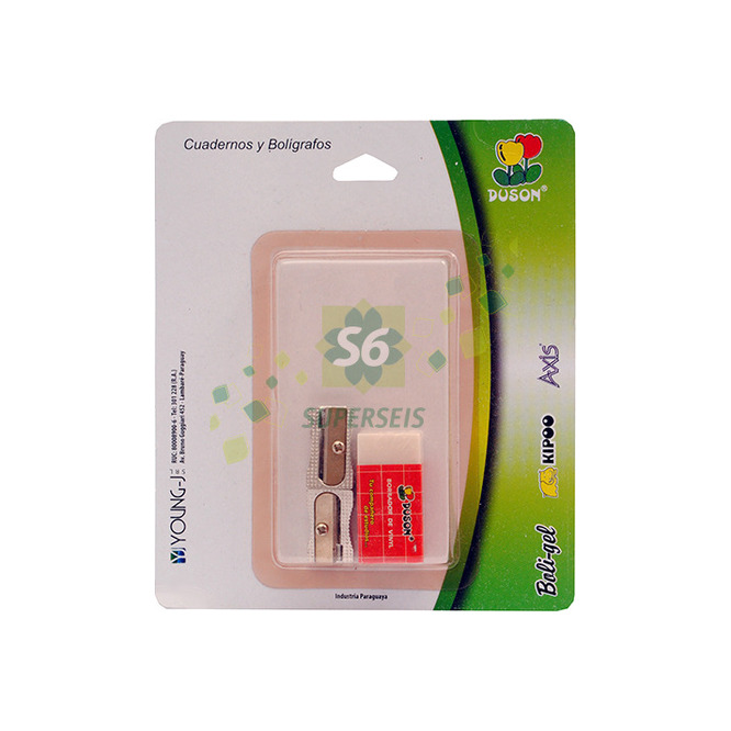 SACAPUNTA METAL BORRADOR BLISTER