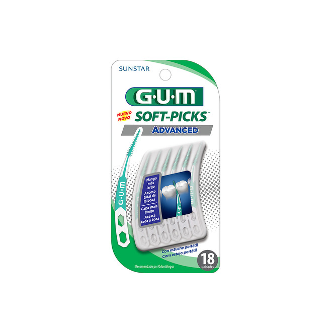 Pallilos interdentales con punta de goma flex Gum