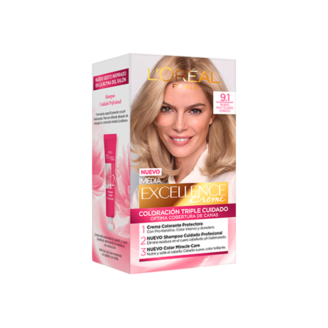 Tintura n! 9,1 excellence L’Oreal 162,5 ml