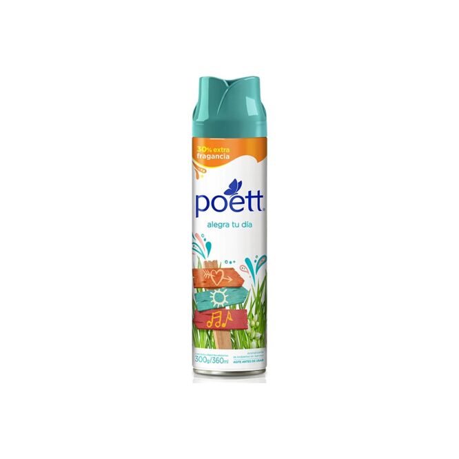 Desodorante de Ambiente Alegra tu Día en aerosol Poett 360 ml