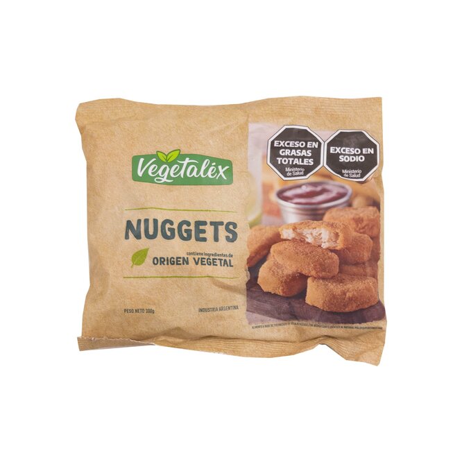 Nuggets origen vegetal Vegetalex 300 gramos