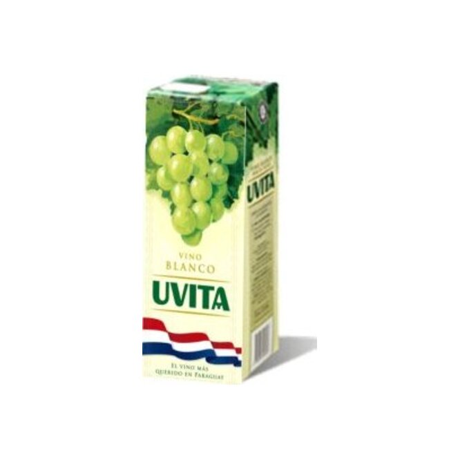 Vino blanco tetra Uvita 1 litro
