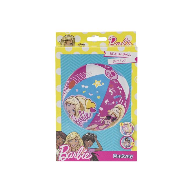 PELOTA D/PLAYA BARBIE 20 PULG BESTWAY