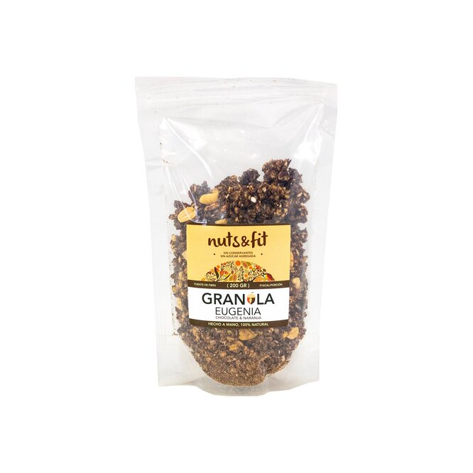 Granola chocolate y naranja Nut Fit 200 gramos