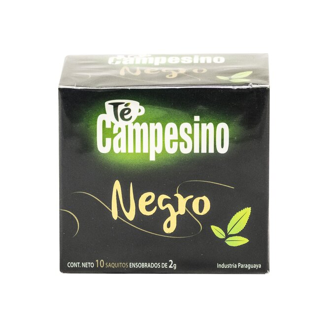 Té negro sacos Campesino 10 unidades