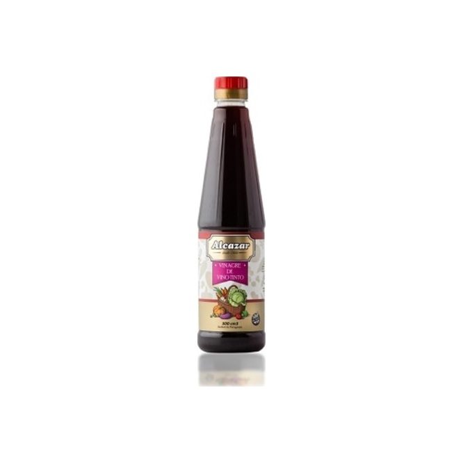 Vinagre de vino tinto botella Alcanzar 500 ml