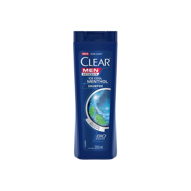 Shampoo anticaspa ice cool menthol Clear Men 200 ml