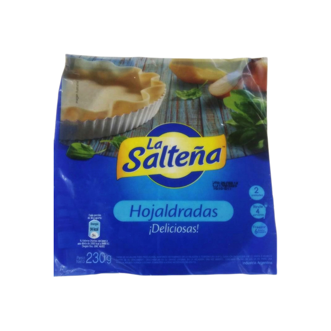 TAPAS HOJALDRE P/PASCUAL/LA SALTEÑA230GR