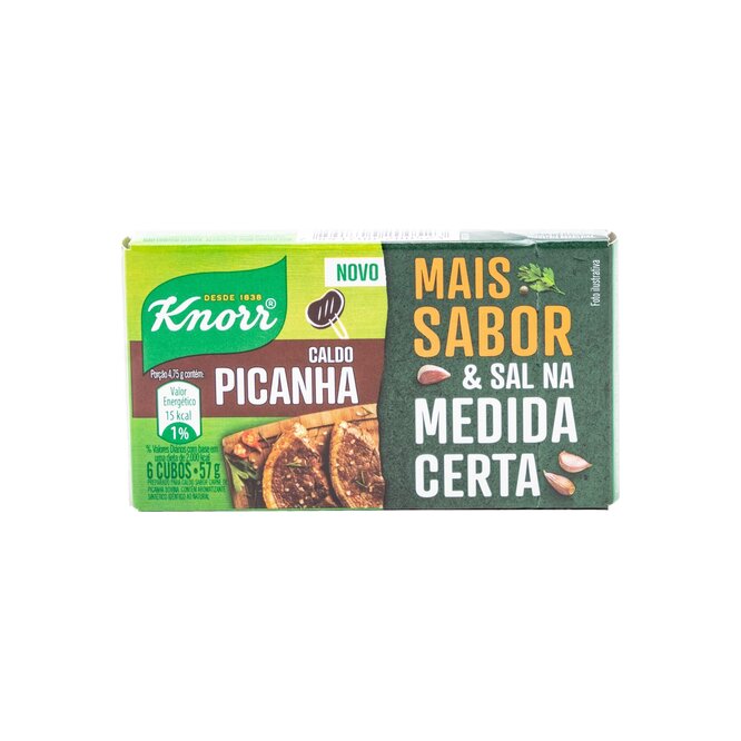 CALDO PICAÑA KNORR 6CUBOS 57GR CJA