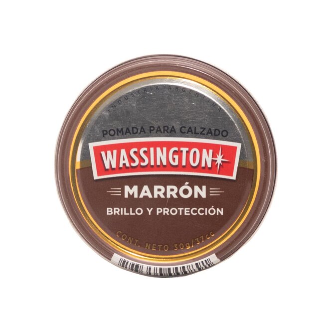 Betún en pasta para Calzado Marrón N° 4 Washington 30 gramos