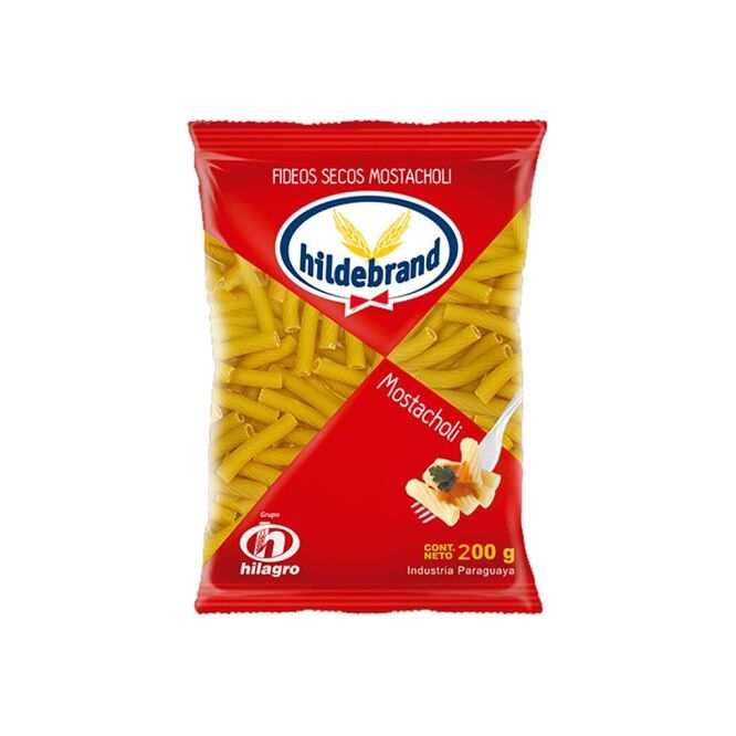 Fideo mostaccioli paquete Hildebrand 200 gramos