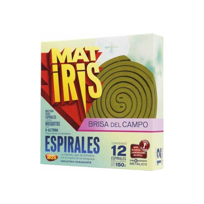 Espirales brisa del campo en caja Matiris 12 unidades