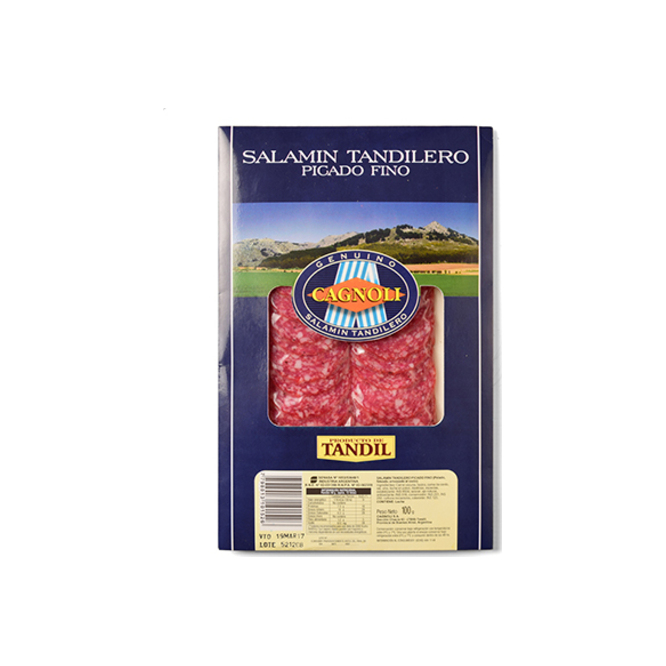 Salame Tandilero Fino Feteado Cagnoli 100 gramos