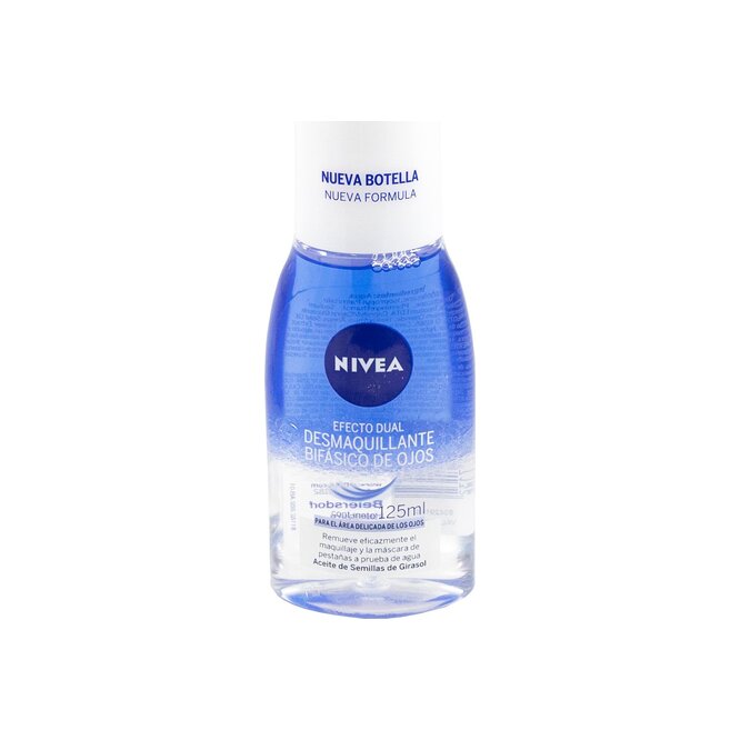 Desmaquillante bifásico de ojos en frasco Nivea 125 ml