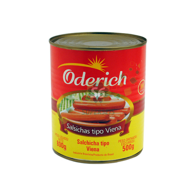 SALCHICHAS  ODERICH LAT 500 GR